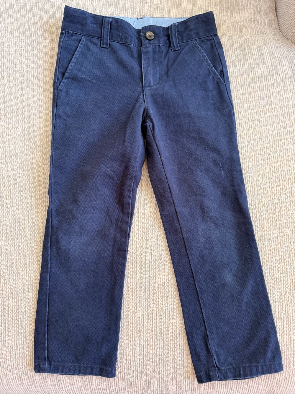 Janie and Jack Navy Blue Boys' Chino Pants